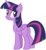 Size: 8681x9377 | Tagged: safe, artist:andoanimalia, twilight sparkle, alicorn, pony, 2 4 6 greaaat, g4, my little pony: friendship is magic, absurd resolution, butt, cutie mark, female, folded wings, looking back, mare, plot, simple background, smiling, solo, transparent background, twilight sparkle (alicorn), vector, wings