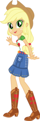 Size: 5000x15047 | Tagged: safe, artist:sugar-loop, artist:twilirity, applejack, equestria girls, g4, my little pony equestria girls: better together, absurd resolution, applejack's hat, boots, clothes, cowboy boots, cowboy hat, cute, denim skirt, female, freckles, geode of super strength, hat, jackabetes, looking at you, magical geodes, pose, shoes, simple background, skirt, solo, stetson, transparent background, vector