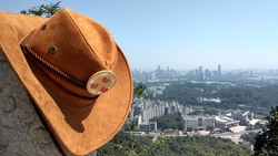 Size: 4160x2340 | Tagged: safe, applejack, g4, china, chinese, cowboy hat, cutie mark, hat, huizhou