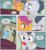 Size: 729x797 | Tagged: safe, artist:nicoletta baldari, idw, rainbow dash, rumble, scootaloo, thunderlane, pegasus, pony, g4, spoiler:comic, spoiler:comic81, colt, female, filly, male, mare, scootaloo can't fly, shipping fuel, stallion