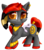 Size: 842x949 | Tagged: safe, artist:gleamydreams, oc, oc only, oc:serpentine, earth pony, pony, snake, bracelet, cute, female, jewelry, looking at you, mare, necklace, one leg raised, piercing, red hair, smiling, snek, solo