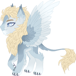 Size: 472x469 | Tagged: safe, artist:cueen, oc, oc only, oc:ryder, big cat, hybrid, lion, pegasus, pony, sphinx, base used, claws, fangs, male, mane, paws, pegasus oc, pixel art, ponysona, simple background, solo, sphinx oc, stallion, transparent background