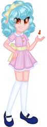 Size: 542x1475 | Tagged: safe, artist:fantarianna, cozy glow, human, equestria girls, g4, chess, clothes, dress, equestria girls-ified, female, hand on hip, headband, pawn, pink dress, shoes, simple background, socks, solo, transparent background