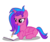 Size: 1200x1000 | Tagged: safe, artist:star-gaze-pony, oc, oc:melody aurora, alicorn, pony, alicorn oc, book, journal, like mother like daughter, like parent like child, lying down, magic, magic aura, offspring, parent:flash sentry, parent:twilight sparkle, parents:flashlight, quill