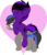 Size: 1500x1726 | Tagged: safe, artist:kiodima, oc, oc only, oc:gamebrony, oc:kioshka, pony, heart, ponies riding ponies, riding, simple background, smiling, solo, transparent background, vector