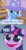 Size: 448x864 | Tagged: safe, edit, edited screencap, screencap, trixie, twilight sparkle, alicorn, pony, g4, sparkle's seven, the ending of the end, leak, butt, cute, diatrixes, eye reflection, faic, female, lesbian, plot, pudding face, reflection, ship:twixie, shipping, twiabetes, twilight sparkle (alicorn)