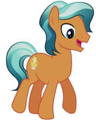 Size: 2143x2707 | Tagged: safe, artist:seaswirlsyt, citrine nectar, golden väs, crystal pony, pony, g4, the crystalling, background pony, high res, male, simple background, solo, stallion, transparent background, vector