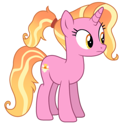 Size: 1280x1297 | Tagged: dead source, safe, artist:cindystarlight, luster dawn, pony, unicorn, g4, the last problem, female, mare, simple background, solo, transparent background