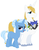 Size: 468x601 | Tagged: safe, artist:selenaede, artist:theturtleteen, prince blueblood, trixie, pony, g4, female, male, ship:bluetrix, shipping, straight