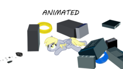 Size: 853x480 | Tagged: safe, artist:age3rcm, derpy hooves, pegasus, pony, g4, animated, animated png, certificate, cisco, derpy hooves tech support, female, simple background, solo, transparent background