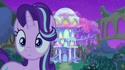 Size: 1920x1080 | Tagged: safe, screencap, starlight glimmer, pony, g4, student counsel, female, mare, solo, treehouse of harmony