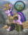 Size: 2400x3000 | Tagged: safe, artist:lakunae, twilight sparkle, pony, unicorn, g4, 103 airborne division, afghanistan, afghanistan war, cyrillic, female, gun, high res, horn, looking at you, machine gun, machine gun turret, military, military uniform, paratrooper, pkm, russian, solo, soviet, soviet-afghan war, unicorn twilight, vdv, war, weapon