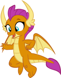 Size: 6704x8516 | Tagged: safe, artist:memnoch, smolder, dragon, g4, the ending of the end, female, open mouth, simple background, solo, transparent background, vector