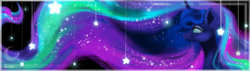 Size: 7000x2000 | Tagged: safe, artist:livitoza, princess luna, alicorn, pony, g4, ethereal mane, female, impossibly long mane, long mane, mare, solo, stars