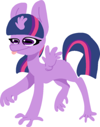 Size: 683x865 | Tagged: safe, artist:nootaz, twilight sparkle, alicorn, pony, g4, abomination, anatomical horror, cursed image, cyriak, female, hand, hands on pony, hoof hands, mare, not salmon, simple background, suddenly hands, tongue out, transparent background, twilight sparkle (alicorn), wat, wtf