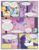 Size: 612x792 | Tagged: safe, artist:newbiespud, edit, edited screencap, screencap, applejack, pinkie pie, rainbow dash, rarity, twilight sparkle, earth pony, pegasus, pony, unicorn, comic:friendship is dragons, g4, cheek squish, clothes, comic, dialogue, dress, female, freckles, hat, hug, looking back, mare, screencap comic, squishy cheeks, sun hat, unicorn twilight