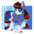 Size: 900x900 | Tagged: safe, artist:sadelinav, oc, oc only, oc:christin cloud, pegasus, pony, colored wings, female, mare, multicolored wings, solo, wings