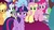 Size: 1920x1080 | Tagged: safe, screencap, applejack, discord, fluttershy, pinkie pie, rainbow dash, rarity, spike, twilight sparkle, alicorn, dragon, pony, g4, the summer sun setback, mane seven, mane six, twilight sparkle (alicorn), winged spike, wings