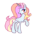 Size: 1536x1536 | Tagged: safe, artist:motownwarrior01, oc, oc:exquisite attire, pony, unicorn, commissioner:bigonionbean, fusion, fusion:fleur-de-lis, fusion:sassy saddles, original character do not steal