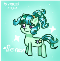 Size: 1011x1026 | Tagged: safe, artist:penguin?, oc, oc only, earth pony, pony, cute, female, solo