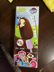 Size: 3120x4160 | Tagged: safe, pinkie pie, rainbow dash, twilight sparkle, alicorn, pony, g4, chinese, ice cream bar, irl, photo, taiwan, twilight sparkle (alicorn)