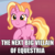 Size: 770x768 | Tagged: safe, edit, edited screencap, screencap, luster dawn, pony, unicorn, g4, my little pony: friendship is magic, season 10, the last problem, leak, antagonist, caption, cropped, female, headcanon, image macro, solo, text