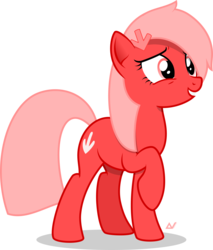 Size: 1800x2111 | Tagged: safe, artist:arifproject, oc, oc only, oc:downvote, pony, derpibooru, cute, cutie mark, derpibooru ponified, female, mare, meta, ocbetes, ponified, raised hoof, simple background, smiling, solo, transparent background