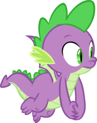 Size: 2726x3450 | Tagged: safe, artist:memnoch, spike, dragon, g4, the point of no return, claws, flying, high res, male, simple background, solo, tail, toes, transparent background, vector, winged spike, wings