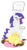 Size: 453x843 | Tagged: safe, artist:elslowmo, artist:purplekecleon, fluttershy, rarity, pegasus, pony, unicorn, g4, blushing, faceful of ass, facesitting, female, femsub, flutterseat, fluttersub, lesbian, mud, prize on the eyes, raridom, ship:flarity, shipping, simple background, sitting, sitting on person, sitting on pony, submissive