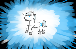Size: 1400x900 | Tagged: safe, artist:horsesplease, double diamond, pony, g4, catasterism, glowing, male, solo, space, starhorse
