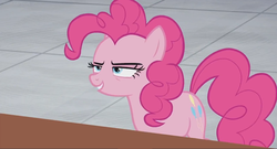 Size: 1366x740 | Tagged: safe, screencap, pinkie pie, pony, g4, the last laugh, female, mare, solo