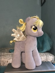 Size: 4032x3024 | Tagged: safe, derpy hooves, pegasus, pony, g4, build-a-bear, female, irl, photo, plushie, solo
