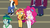 Size: 1280x720 | Tagged: safe, screencap, captain planet, golden hazel, marco dafoy, pinkie pie, sunset shimmer, track starr, equestria girls, equestria girls series, g4, sock it to me, spoiler:choose your own ending (season 2), spoiler:eqg series (season 2), background human, bleachers, clothes, crystal prep academy uniform, eyes closed, female, food, geode of empathy, legs, magical geodes, male, offscreen character, pantyhose, popcorn, school uniform, shoes, sock it to me: rarity