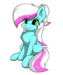 Size: 800x950 | Tagged: safe, artist:llhopell, oc, oc only, oc:soffy, pony, chest fluff, cute, eye clipping through hair, simple background, solo, transparent background