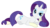 Size: 7162x4000 | Tagged: safe, artist:kiowa213, edit, editor:slayerbvc, vector edit, rarity, pony, unicorn, g4, coat markings, draw me like one of your french girls, female, mare, ponies wearing sunburst's socks, simple background, socks (coat markings), solo, transparent background, vector