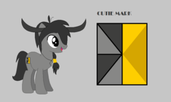Size: 842x502 | Tagged: safe, artist:selenaede, artist:worldofcaitlyn, earth pony, pony, base used, lego, mixels, ponified, seismo, simple background, solo