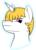 Size: 474x658 | Tagged: safe, artist:thewindking, oc, oc only, oc:valiant, pony, unicorn, bust, portrait, simple background, smug, transparent background, unicorn oc