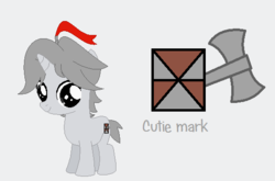 Size: 547x362 | Tagged: safe, artist:selenaede, artist:worldofcaitlyn, pony, unicorn, base used, camillot, cutie mark, lego, mixels, ponified, simple background, solo