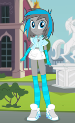 Size: 1208x1993 | Tagged: safe, artist:akakun, artist:akakunda, oc, oc:mareana sweetie, human, equestria girls, g4, clothes, humanized, socks, striped socks