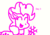 Size: 664x461 | Tagged: safe, artist:worldofcaitlyn, pinkie pie, earth pony, pony, g4, deviantart muro, female, hoof hold, lineart, simple background, snow, snowflake, solo