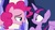 Size: 1920x1080 | Tagged: safe, screencap, pinkie pie, twilight sparkle, alicorn, pony, g4, my little pony: friendship is magic, the last laugh, lidded eyes, twilight sparkle (alicorn)