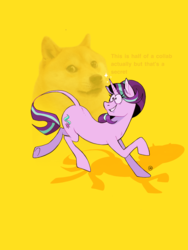 Size: 1800x2400 | Tagged: safe, artist:honkinghighblood, starlight glimmer, pony, unicorn, g4, doge, female, solo