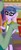 Size: 226x530 | Tagged: safe, screencap, micro chips, human, equestria girls, equestria girls specials, g4, my little pony equestria girls: mirror magic, animation error, camp everfree outfits, clothes, cropped, error, glasses, male, shorts