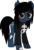 Size: 598x887 | Tagged: safe, artist:lightningbolt, derpibooru exclusive, earth pony, pony, undead, zombie, zombie pony, g4, .svg available, bags under eyes, bloodshot eyes, bone, bring me the horizon, clothes, colored pupils, drop dead clothing, fangs, frown, glasgow smile, leviathan cross, lip piercing, long sleeves, looking at you, male, movie accurate, oliver sykes, piercing, ponified, scar, shirt, simple background, solo, stallion, standing, stitches, svg, tattoo, torn ear, transparent background, vector