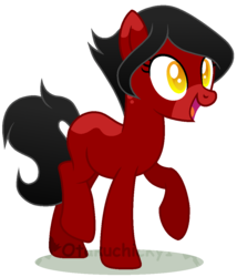 Size: 917x1069 | Tagged: safe, artist:otakuchicky1, oc, oc only, oc:alexis, earth pony, pony, base used, colored pupils, female, mare, simple background, solo, transparent background