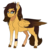 Size: 2965x3000 | Tagged: safe, artist:venommocity, oc, oc only, oc:moonlight, pegasus, pony, female, glasses, high res, mare, simple background, solo, transparent background, two toned wings, wings