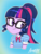 Size: 1800x2400 | Tagged: safe, artist:artmlpk, sci-twi, twilight sparkle, equestria girls, g4, my little pony equestria girls: better together, cute, female, geode of telekinesis, magical geodes, solo, twiabetes
