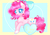Size: 6500x4500 | Tagged: safe, artist:sweethearts11, pinkie pie, pony, g4, absurd resolution, bow, colored pupils, female, hair bow, solo