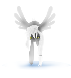 Size: 3019x3300 | Tagged: safe, artist:zacatron94, oc, oc only, oc:captain white, pegasus, pony, female, high res, lineless, mare, solo