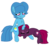 Size: 1211x1080 | Tagged: safe, alternate version, artist:徐詩珮, fizzlepop berrytwist, spring rain, tempest shadow, pony, unicorn, g4, background removed, base used, broken horn, eye scar, female, horn, lesbian, mare, scar, ship:springshadow, shipping, simple background, sleeping, transparent background